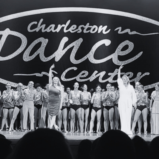 Dance Studio co-director's take a bow at the 2023 Year End Performance, in front of their premier dancers at CDC. Discover Charleston's Premier Dance Studio